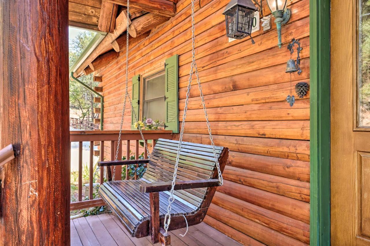 Stunning Log Cabin With Great Views, Firepit, Deck Near Twain Hart Sonora Exteriér fotografie