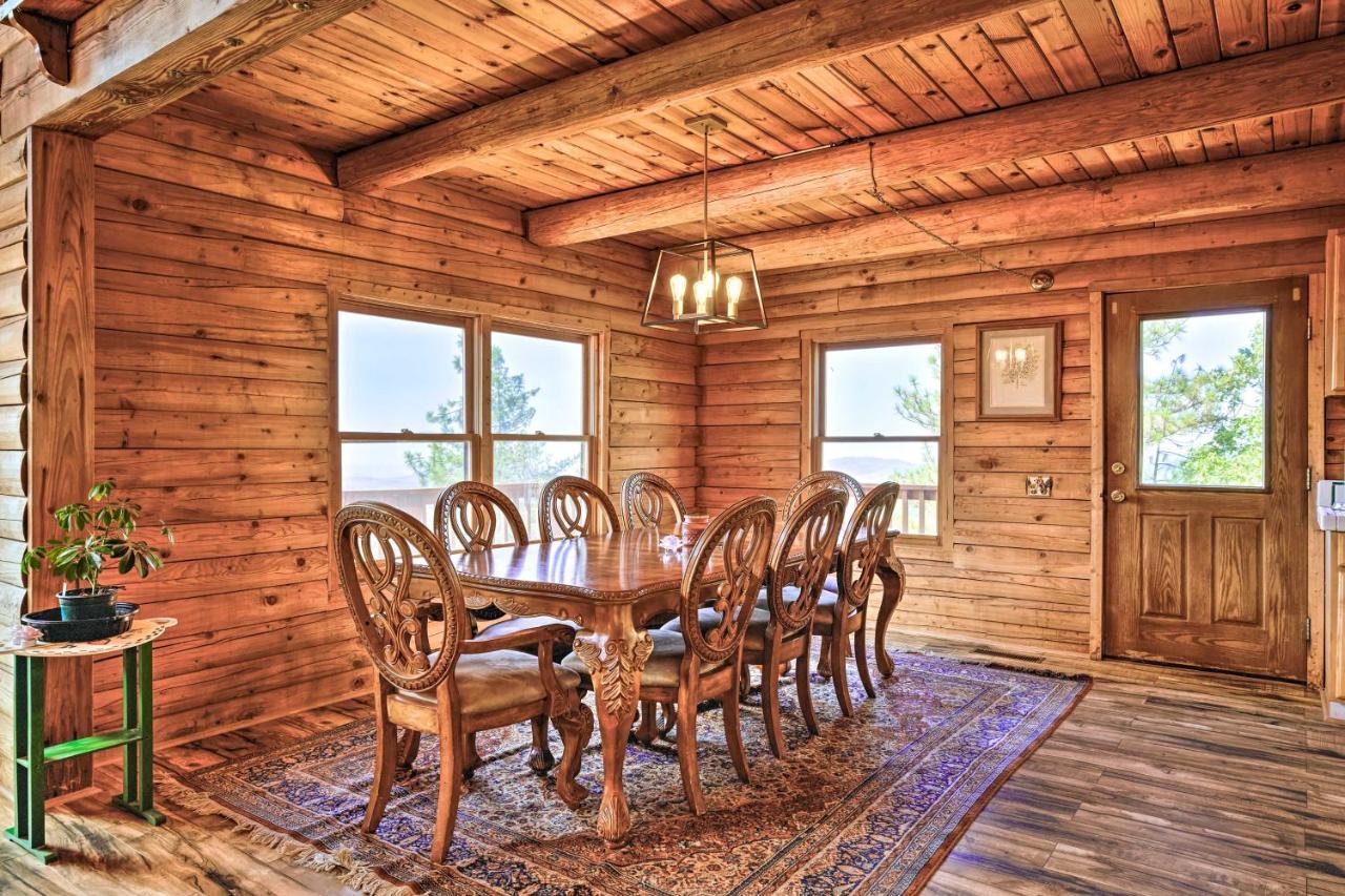 Stunning Log Cabin With Great Views, Firepit, Deck Near Twain Hart Sonora Exteriér fotografie