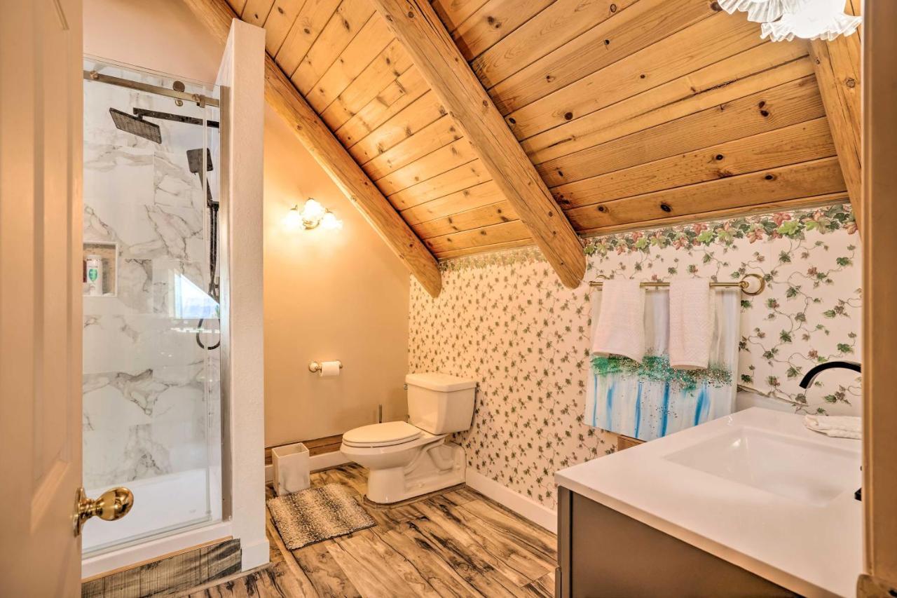 Stunning Log Cabin With Great Views, Firepit, Deck Near Twain Hart Sonora Exteriér fotografie