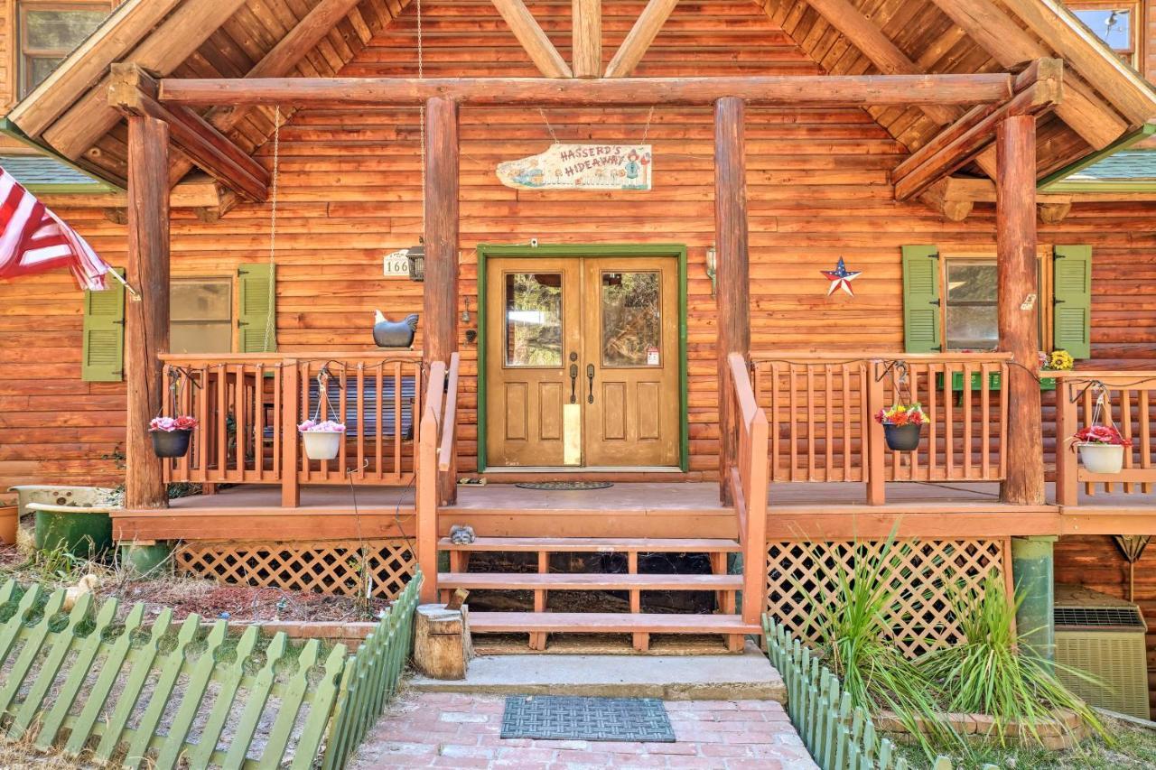 Stunning Log Cabin With Great Views, Firepit, Deck Near Twain Hart Sonora Exteriér fotografie