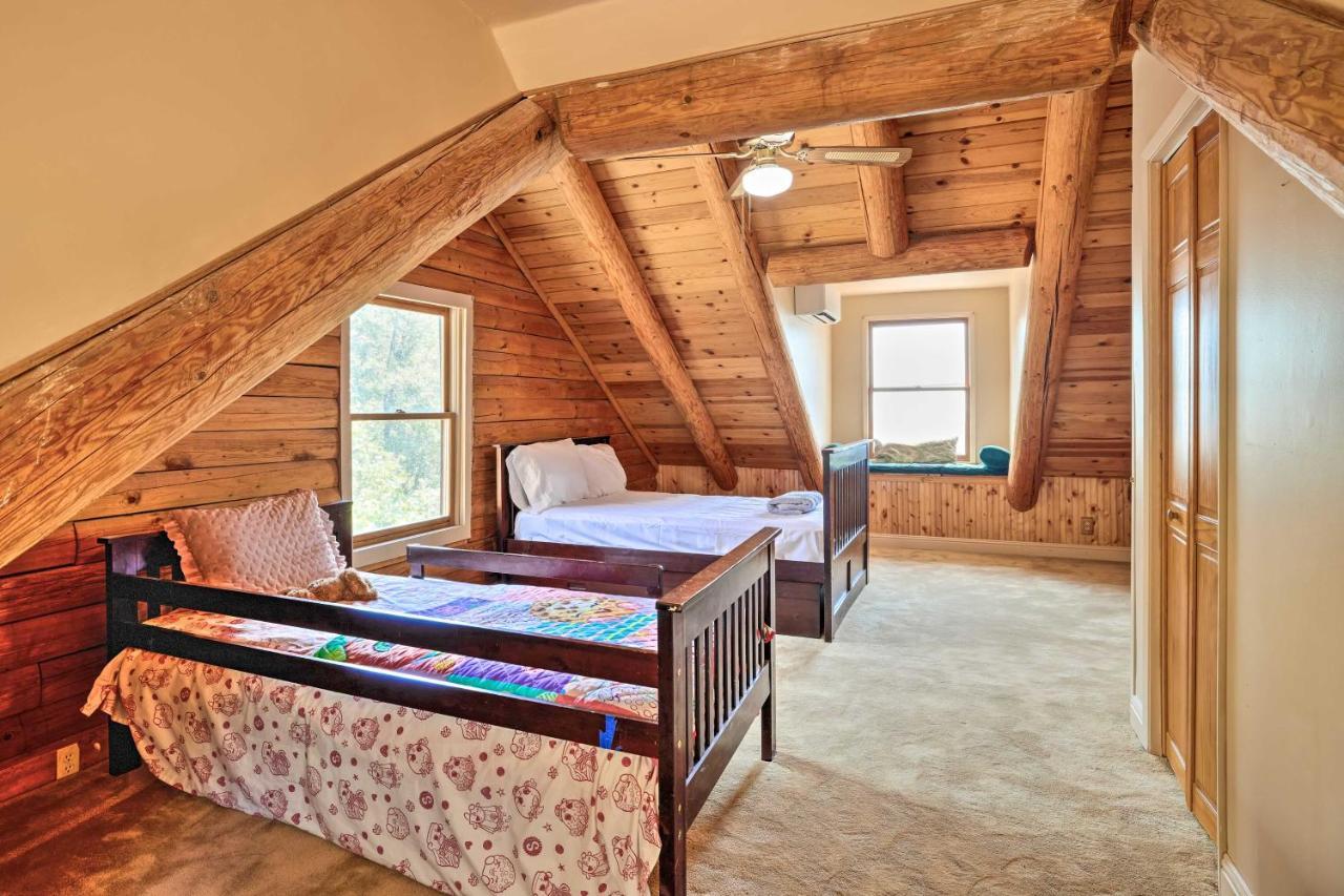 Stunning Log Cabin With Great Views, Firepit, Deck Near Twain Hart Sonora Exteriér fotografie
